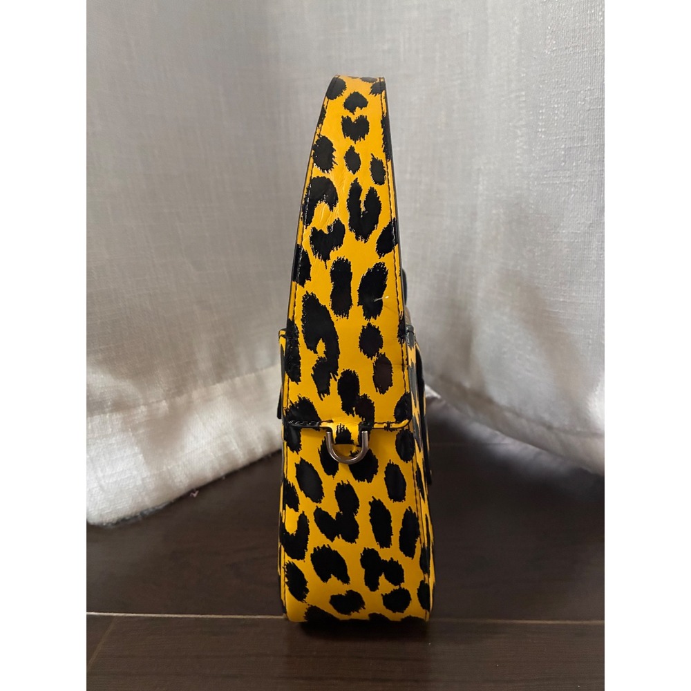 Kate Spade New York Sam Icon mini tote Leopard Print Bag Patent Animal - Picture 4 of 6